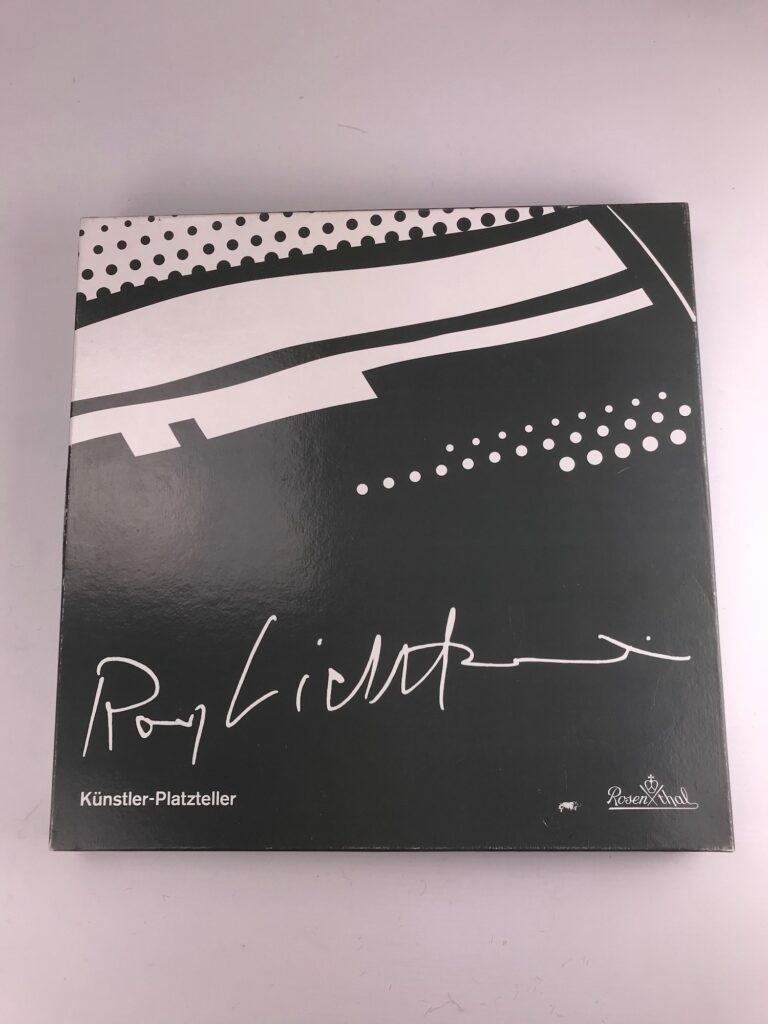 Lichtenstein Roy,Rosenthal2,h2,4diam31cm