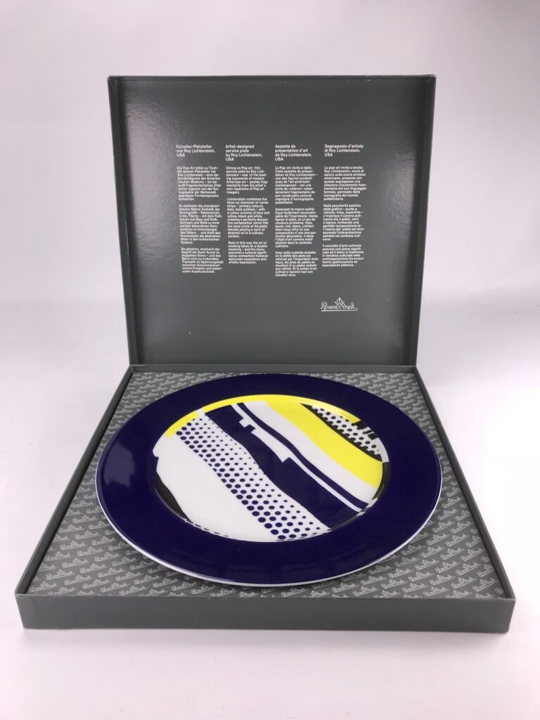 Lichtenstein Roy,Rosenthal3,h2,4diam31cm