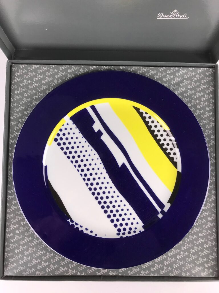 Lichtenstein Roy,Rosenthal4,h2,4diam31cm